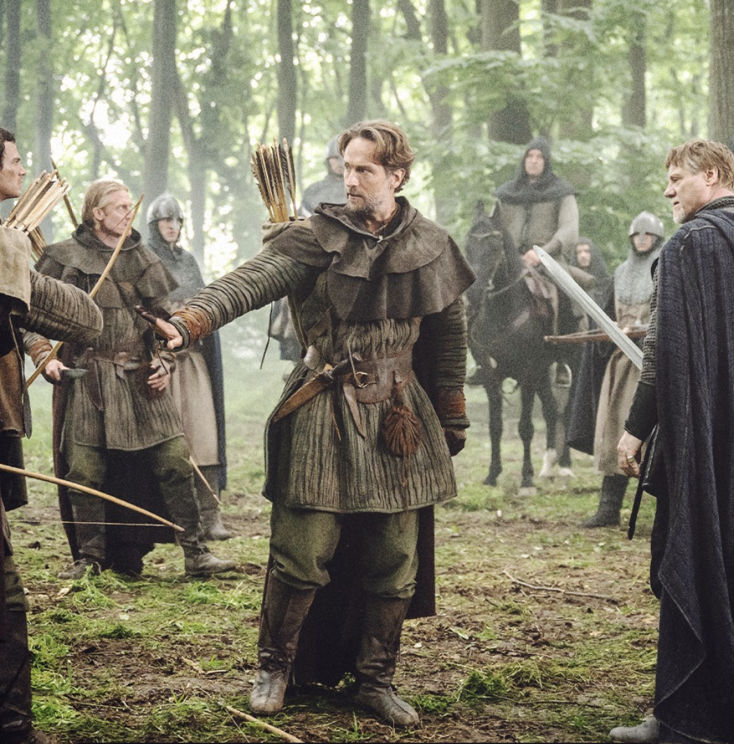 Tom Mison as Hugh Locksley in Robin Hood